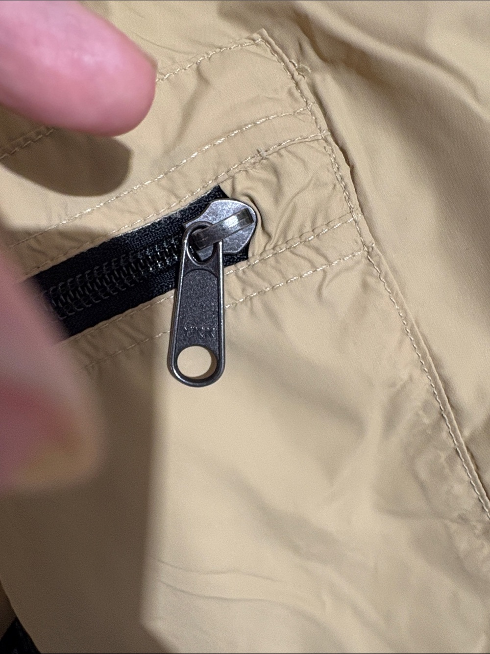 The North Face Kids Tan Puffer Coat - Picture 6 of 15